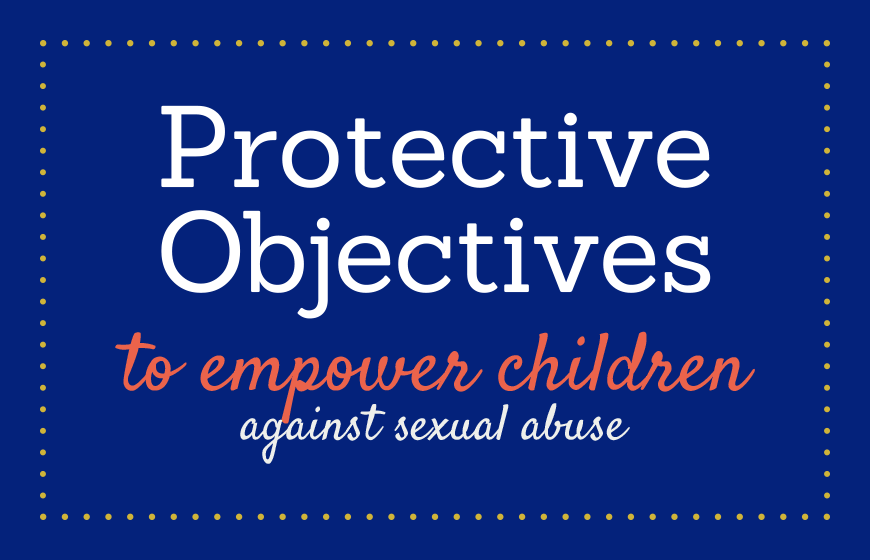 White serif type and orange and white script type over dark blue background with yellow dotted border